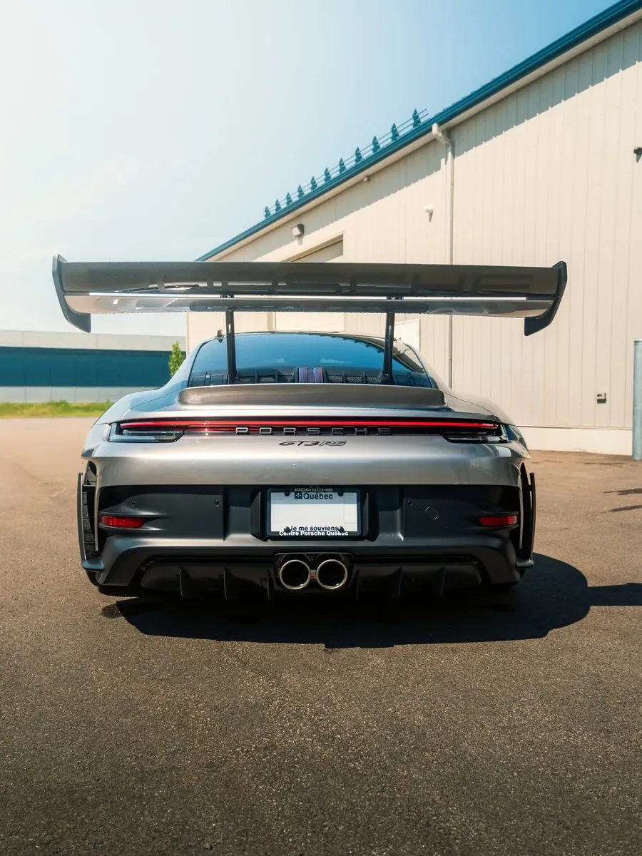 Porsche GT3 RS — aileron arrière