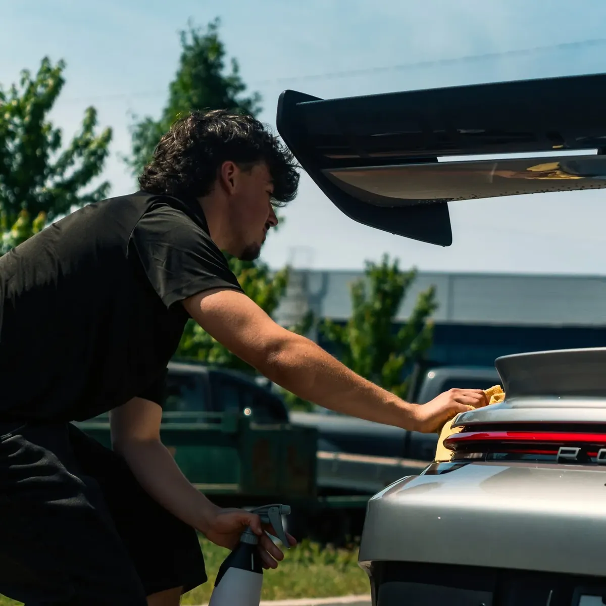 Application protection nanocéramique — GT3 RS
